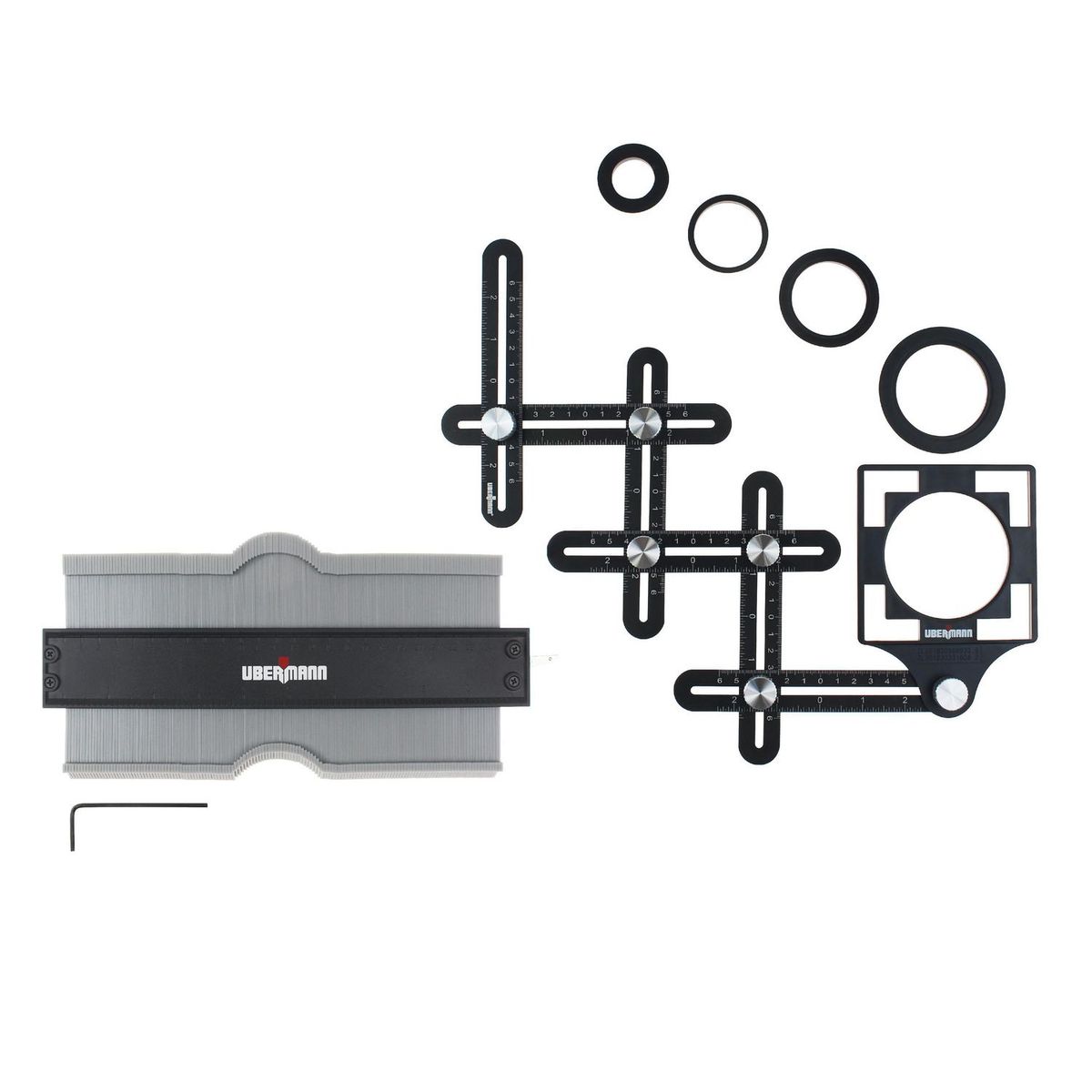 Ubermann - Kit 2 piezas para medición de corte