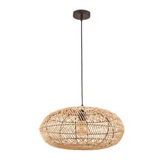 Lámpara Colgante Oval Terra 1 Luz E27