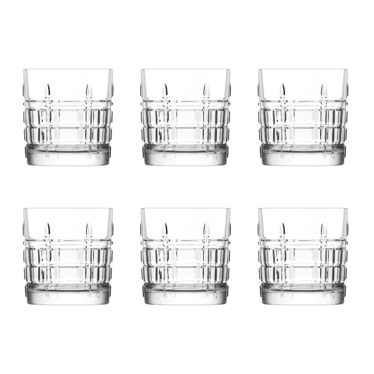 Set 6 vasos whisky 325 mililitros, marca Lav - Foto Principal