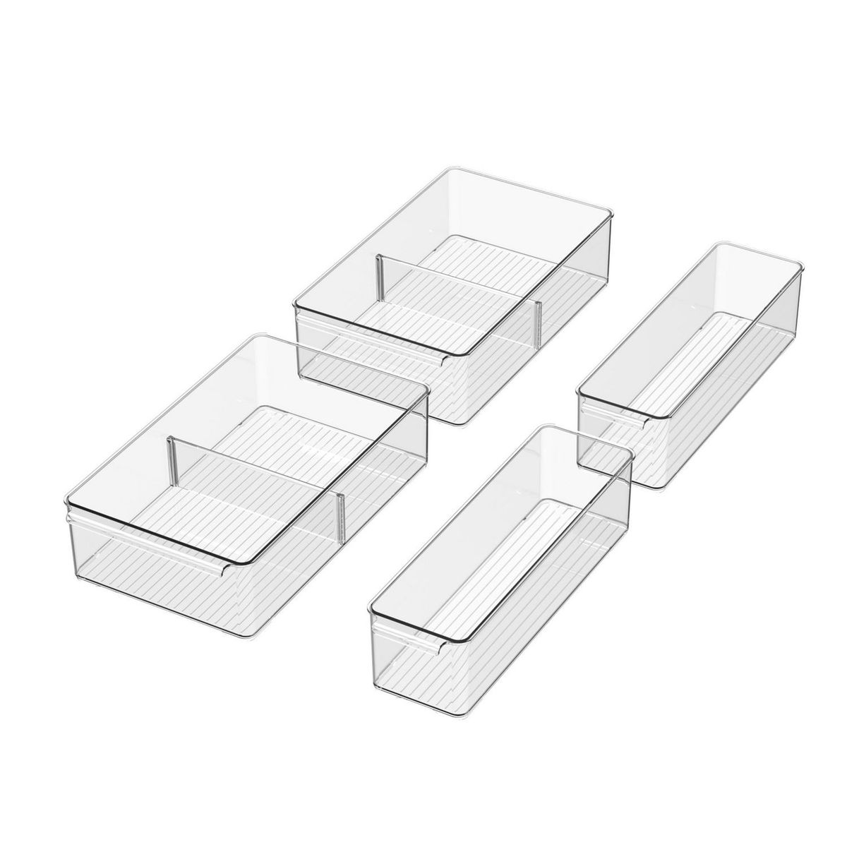 Just Home Collection - Set 4 organizadores refrigerador