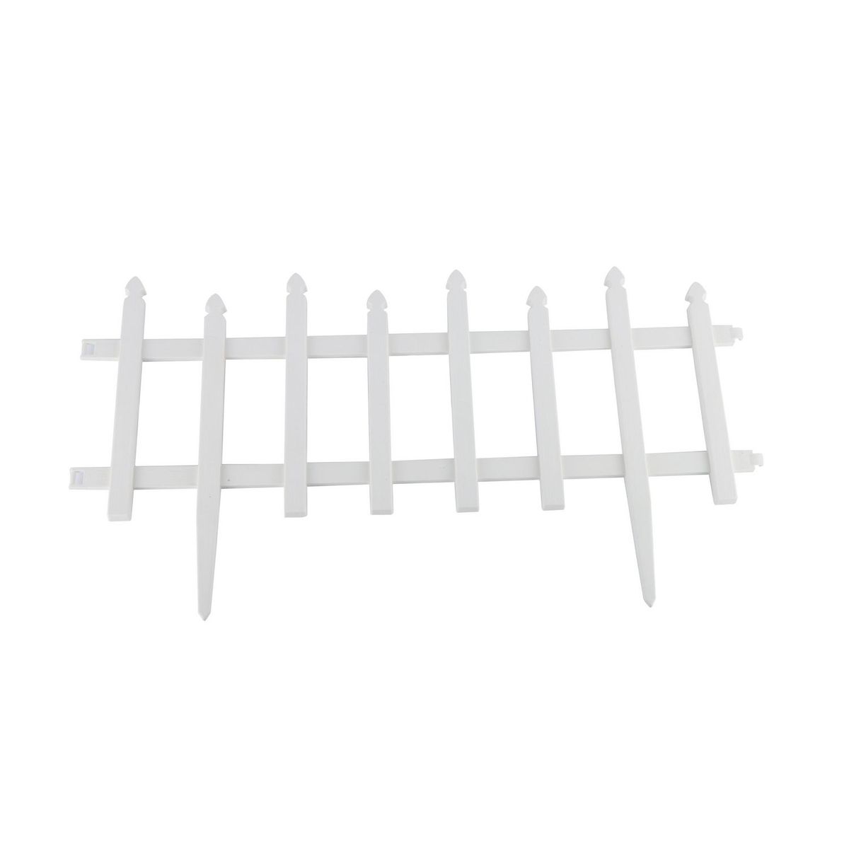 Ergo - Set de 4 Rejas Plástico Blanco 60 x 30 cm