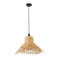 Lámpara Colgante Hat Ratan 1 Luz E27