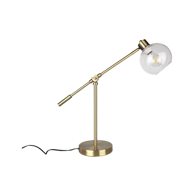 Just Home Collection - Lámpara de Mesa Bronce E27