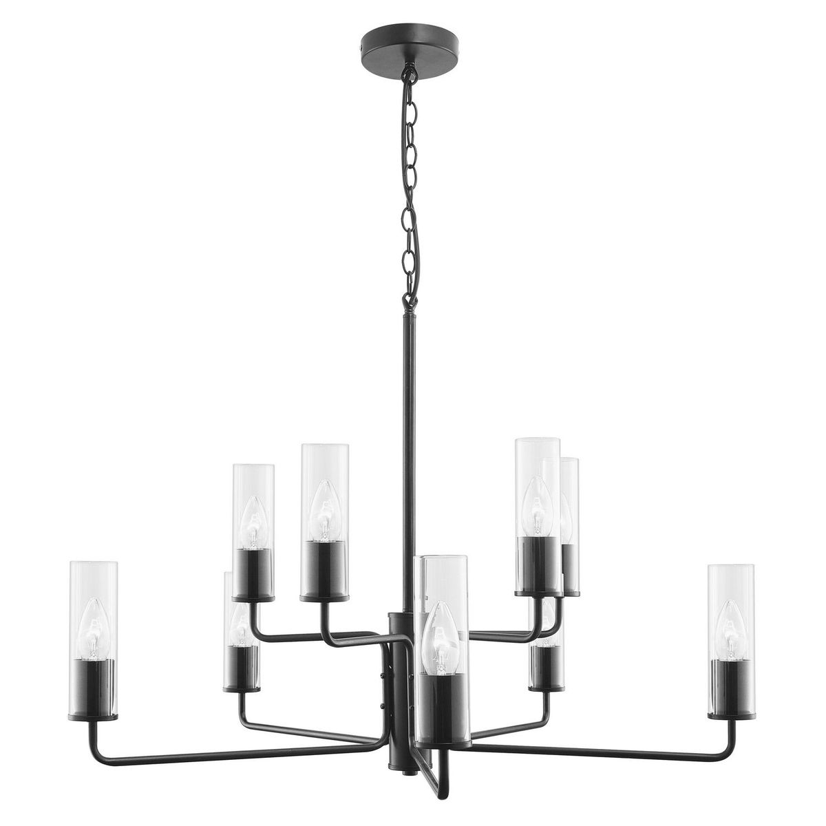 Lámpara Colgante Black 10 Luces E14, marca Just Home Collection - Foto Principal