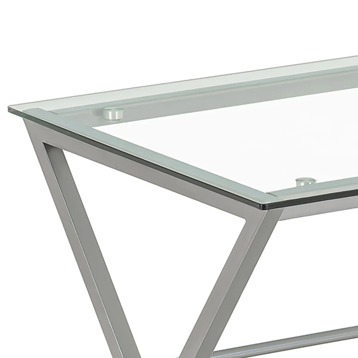 Just Home Collection - Escritorio Vidrio 110 x 60 x 74 cm