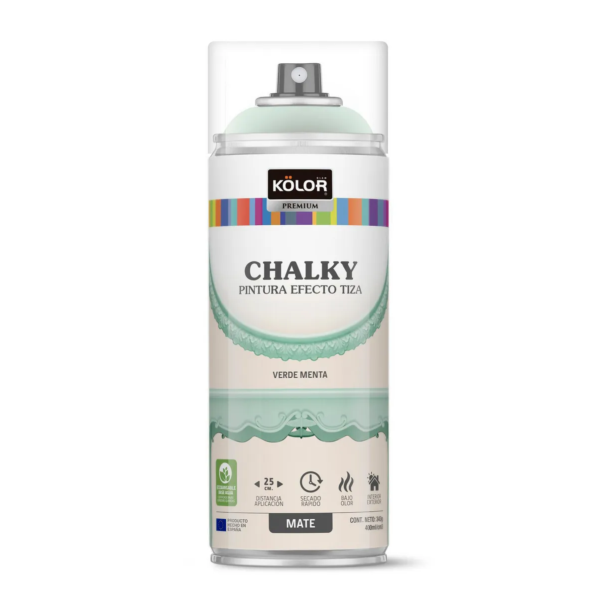 Kolor - Kolor Chalky Spray Verde Menta Mte 400Ml