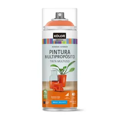 Spray Kolor Naranja Puro Brillo 400 Ml