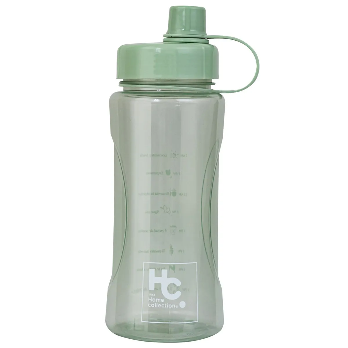 Botella de agua 1 litro Tritex verde, marca Just Home Collection - Foto Principal