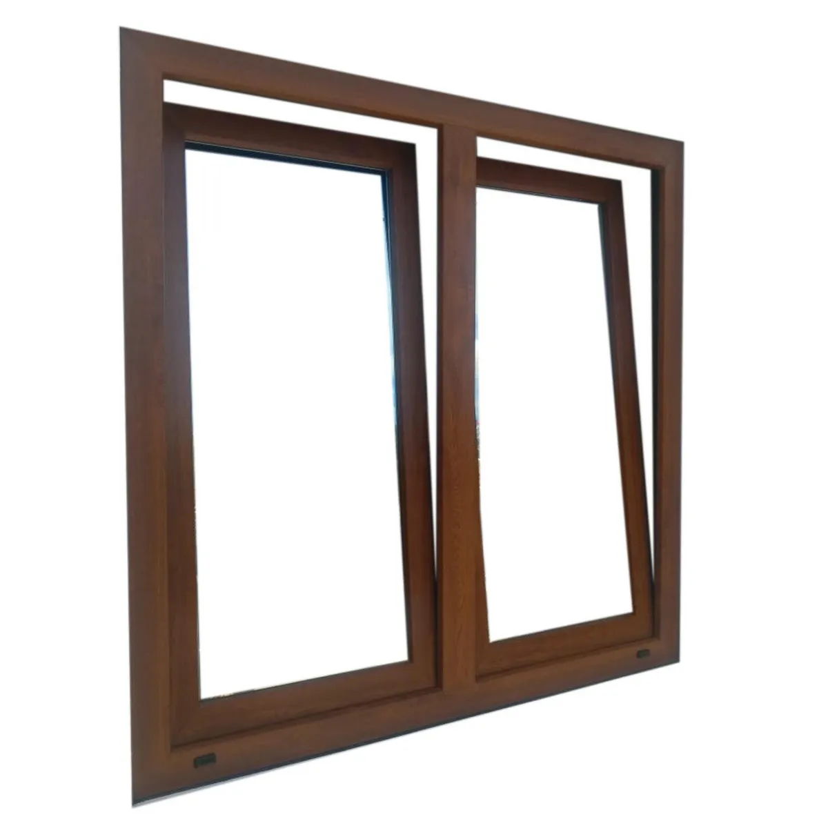 Doble Oslbat/bat Der-Iz, 4500, Mco Foliado, Cristal TP, Vidrio Satin 140-150/110-120, marca Holztek - Foto Principal