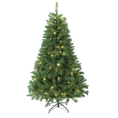 Árbol Navidad con 280 luces Led 210 cm