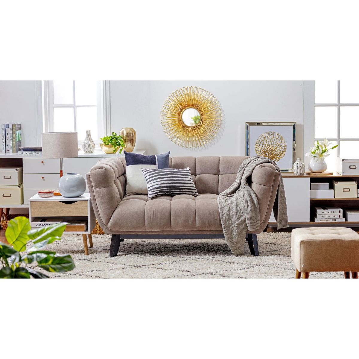 Just Home Collection - Sofá Murano 2 plazas