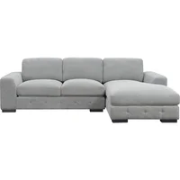 Sofá escuadra nube gris