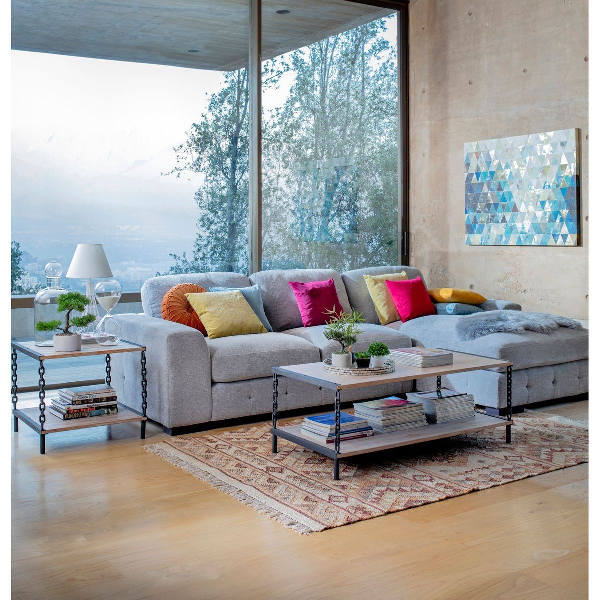 Sala Modular Izquierda Nube Gris, marca Just Home Collection - Foto 2