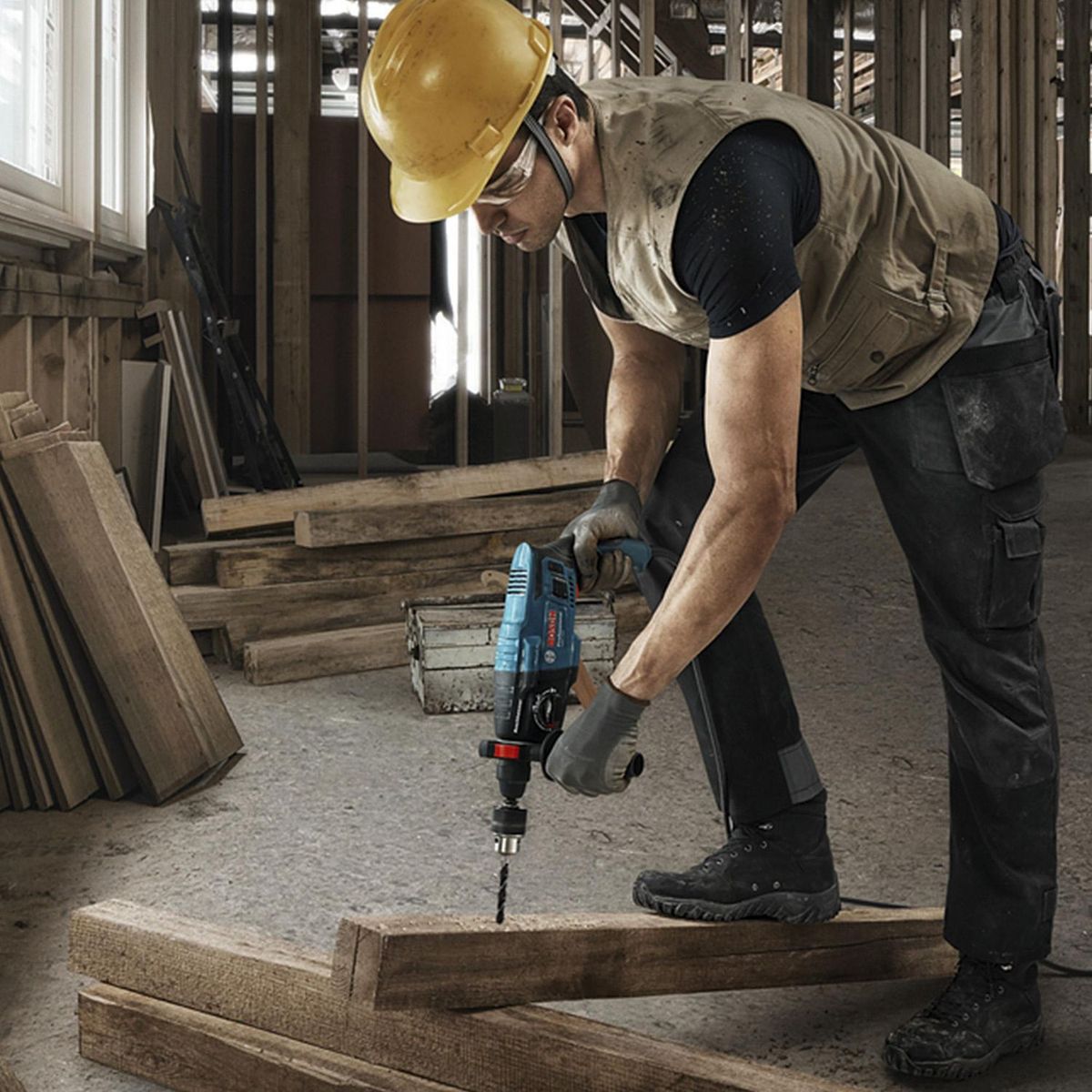 Rotomartillo SDS Plus GBH 220, marca Bosch - Foto 2