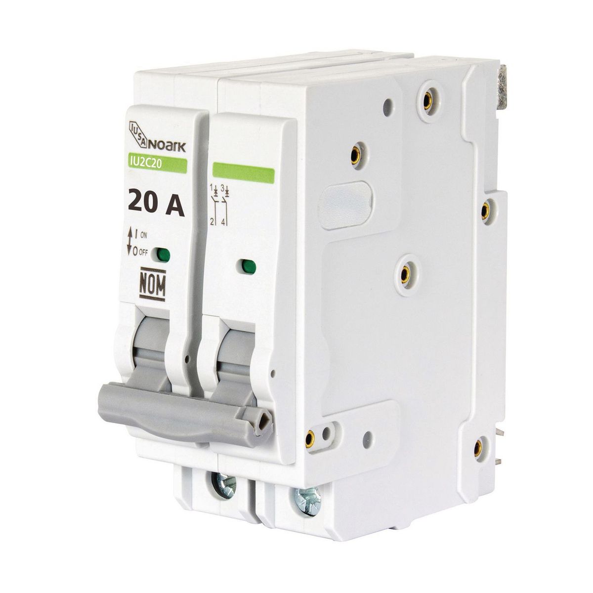 Iusa - Interruptor Termomagnético 2P 20A