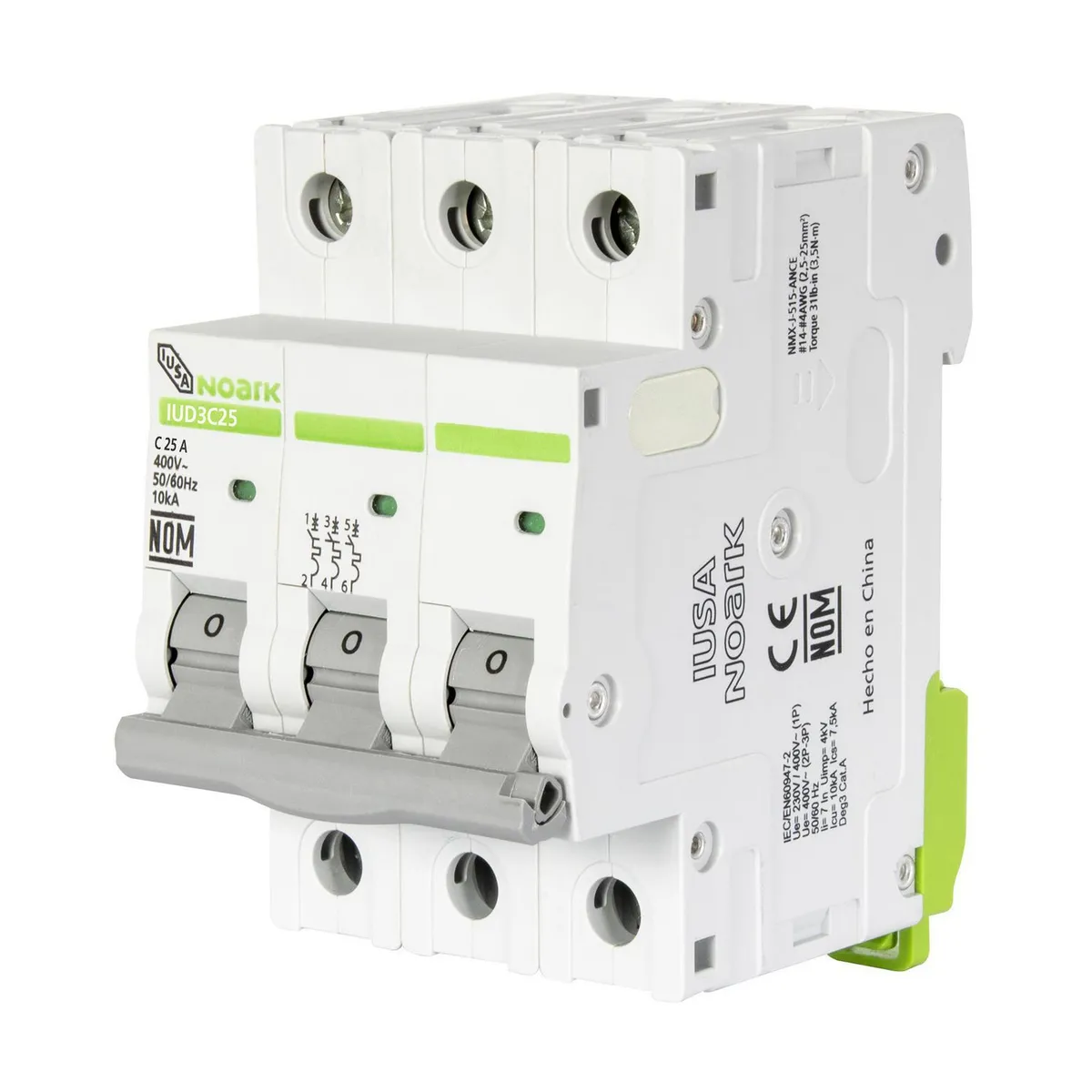Interruptor Termomagnético Din 3, marca Iusa - Foto 2