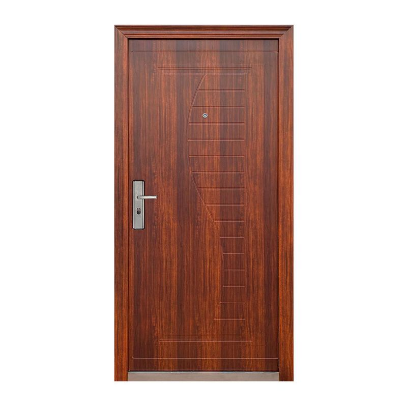 Holztek - Puerta de Seguridad Izquierda Barcelona de 210 x 95cm Nogal