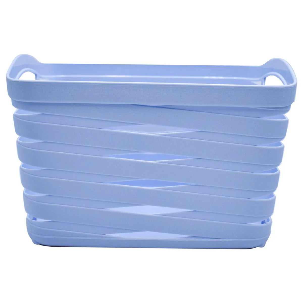 Cesto diseño banda 6.6 l azul, marca Top Choice - Foto 2