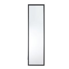 Espejo de Cuerpo Completo con Atril de 40 x 152 cm Negro