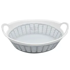 Cesta rattan blanco