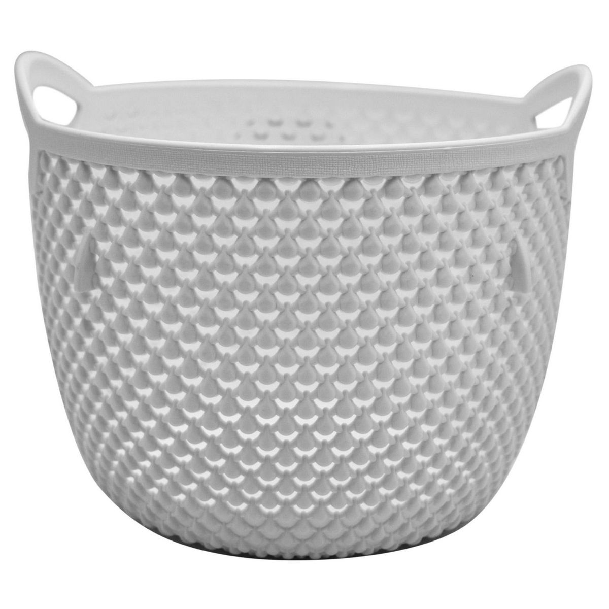 Top Choice - Canasta redonda 3.3 l blanco