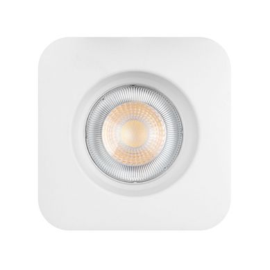 Pack de 3 Spot LED empotrable cuadrado luz fr�a de 5.5 W Blanco