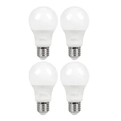Kit de 4 focos LED tipo E27 de 12W luz neutra