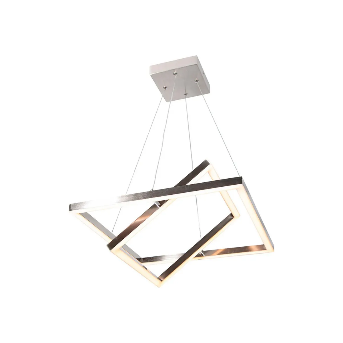 Designers - Lámpara colgante LED Siena 37W 120V Nickel