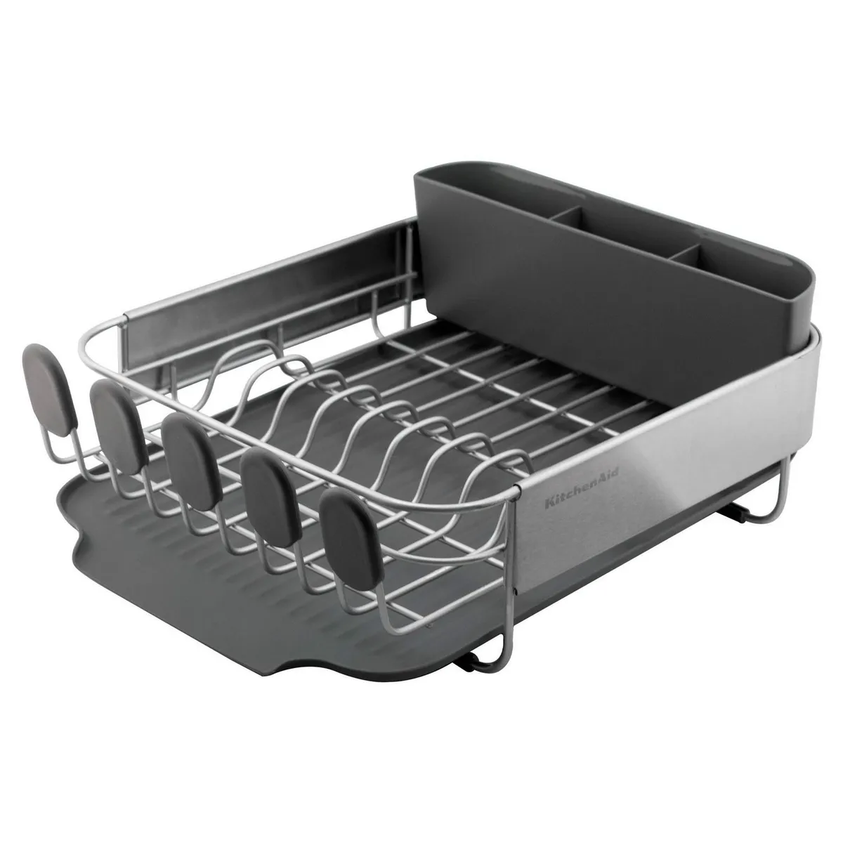 Kitchen Aid - Escurridor compacto gris satin Kitchen Aid