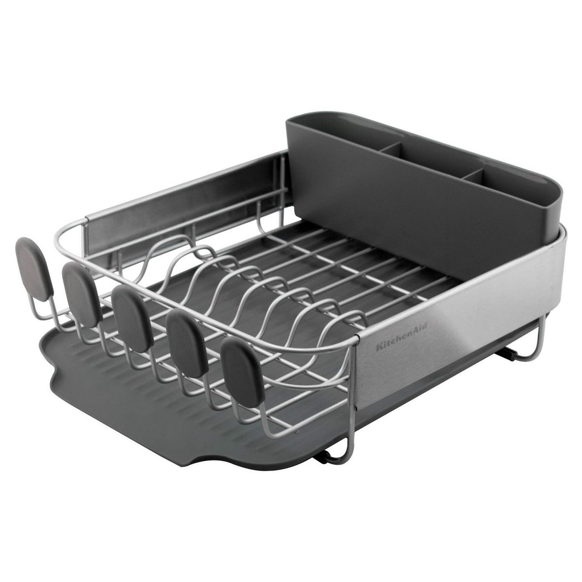 Kitchen Aid - Escurridor compacto gris satin Kitchen Aid