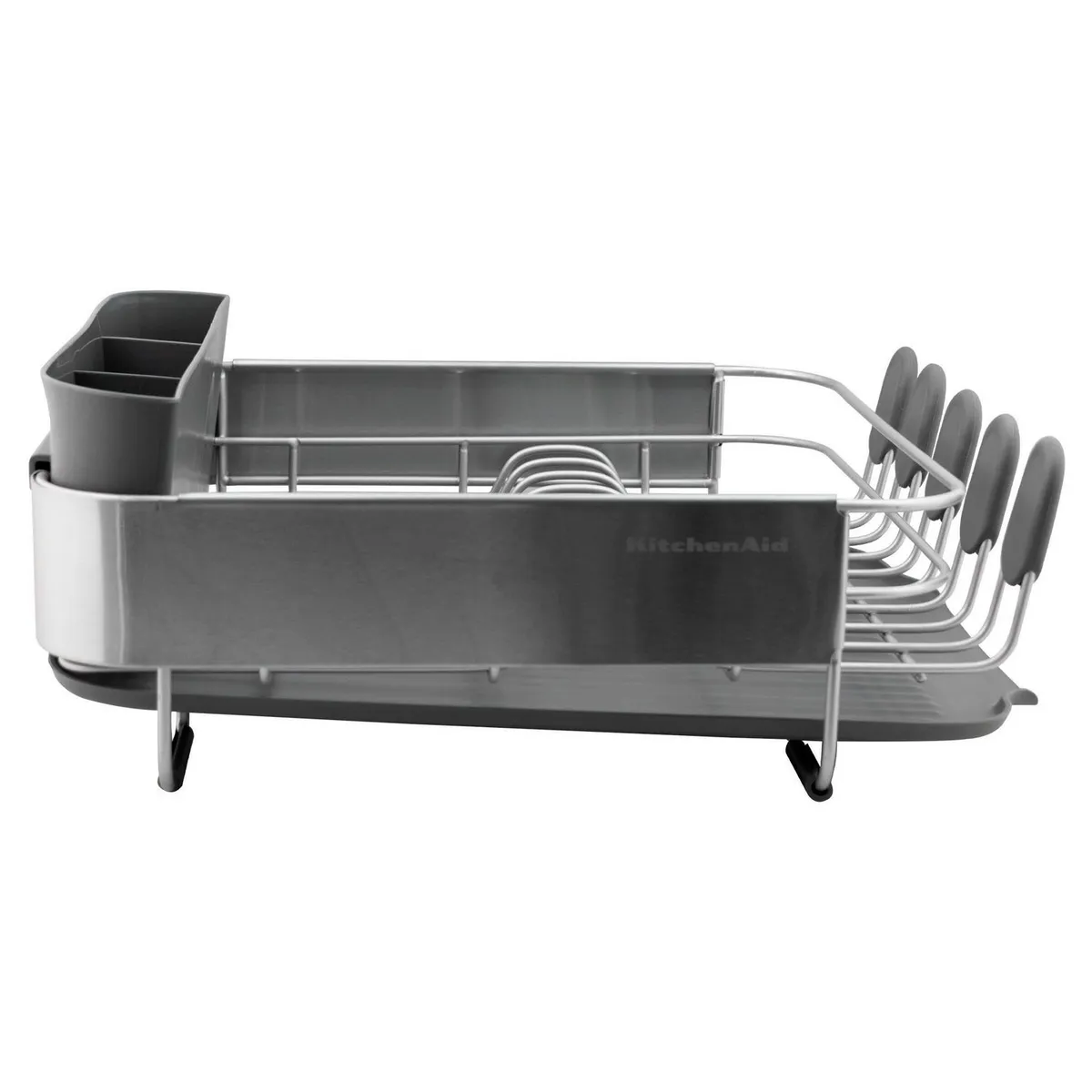 Kitchen Aid - Escurridor compacto gris satin Kitchen Aid