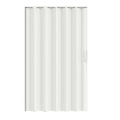Puerta Plegable PVC para Closet Milano de 120 x 240 cm Blanco