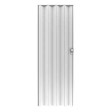 Puerta Plegable PVC para Closet Milano de 90 x 240 cm Blanco