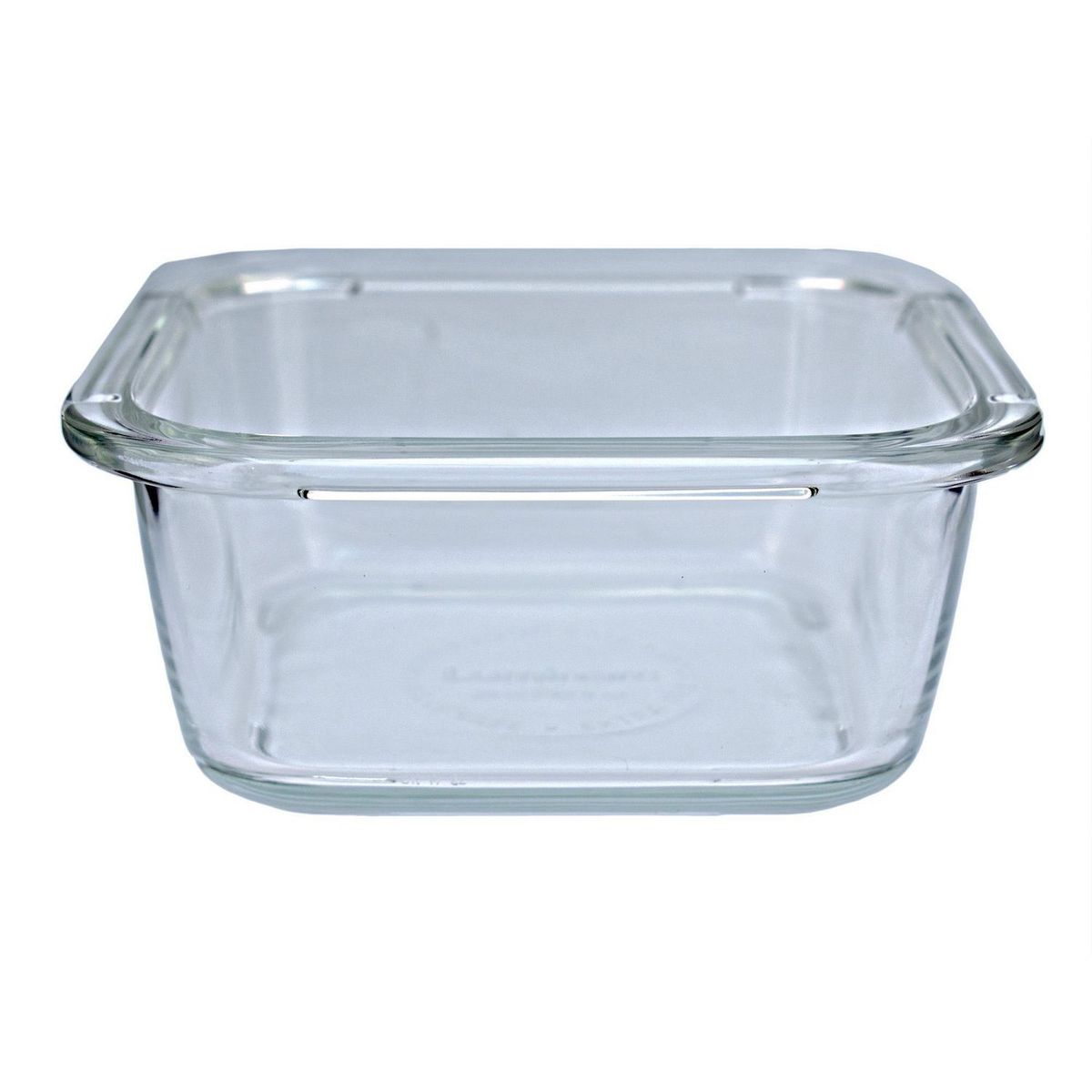 Luminarc - Contenedor cuadrado de vidrio Purebox 380 ml