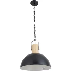Lámpara colgante Bissen 1 luminaria E27
