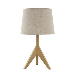 Lámpara de mesa Ribe E27 Natural