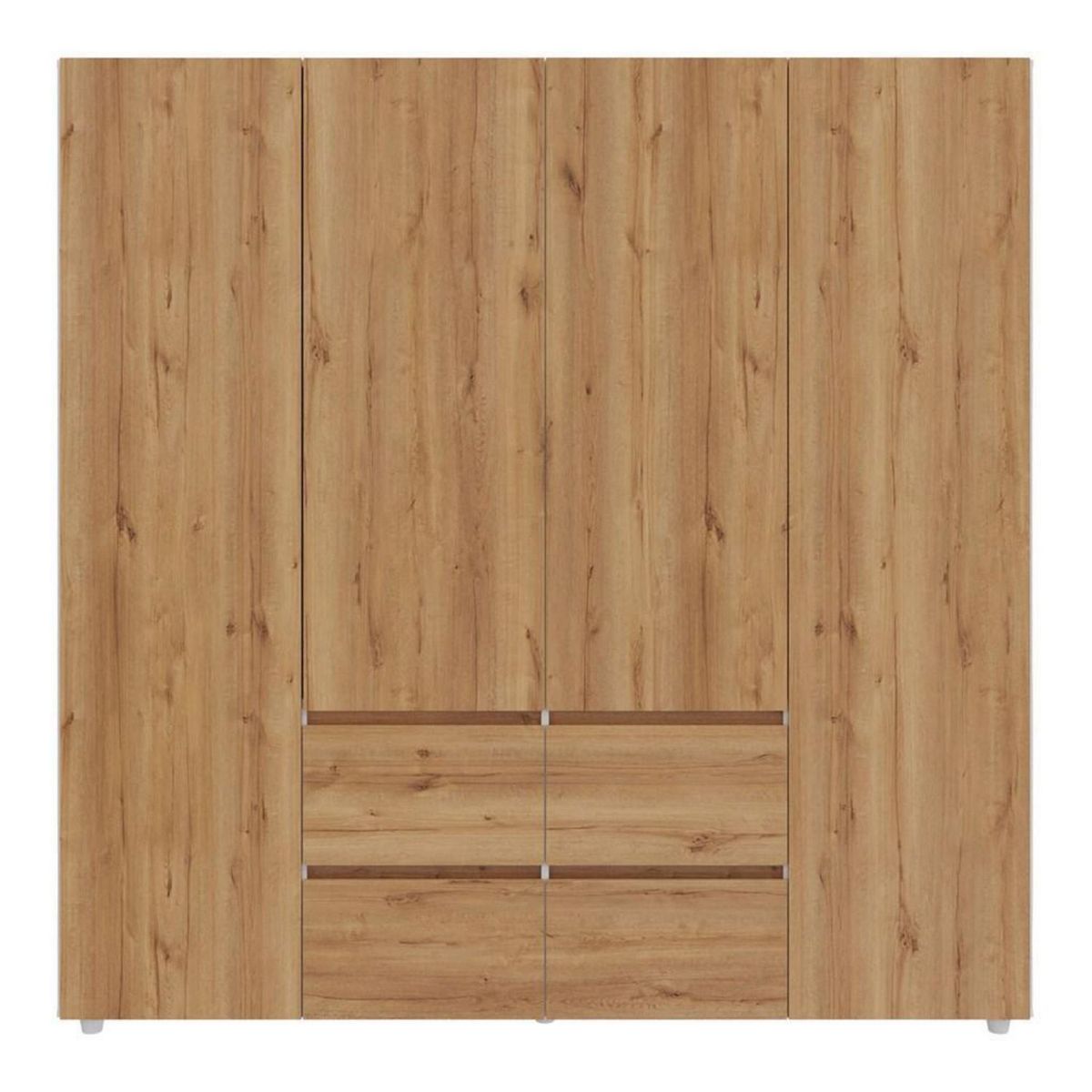 Just Home Collection - Clóset 4 puertas 4 cajones duna