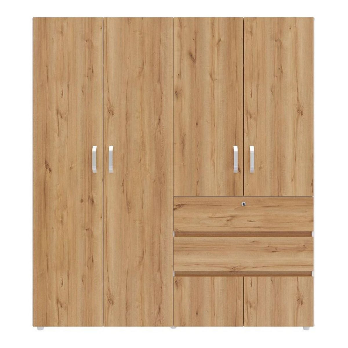 Just Home Collection - Clóset 6 puertas 2 cajones duna