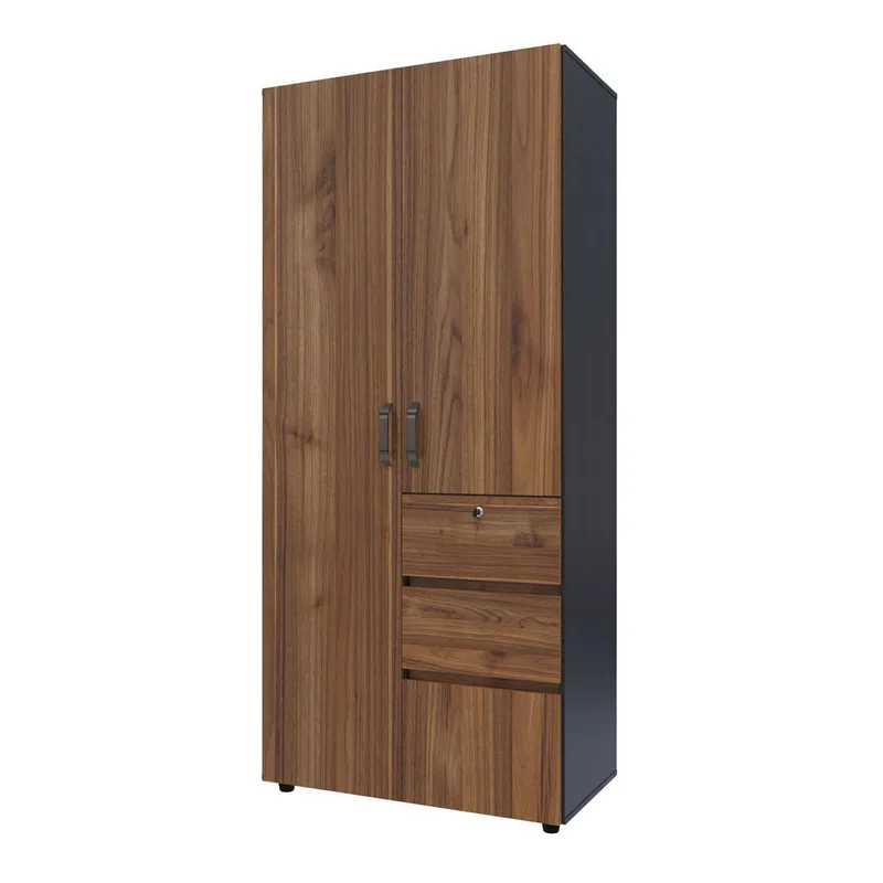 Just Home Collection - Clóset 3 puertas 2 cajones gales