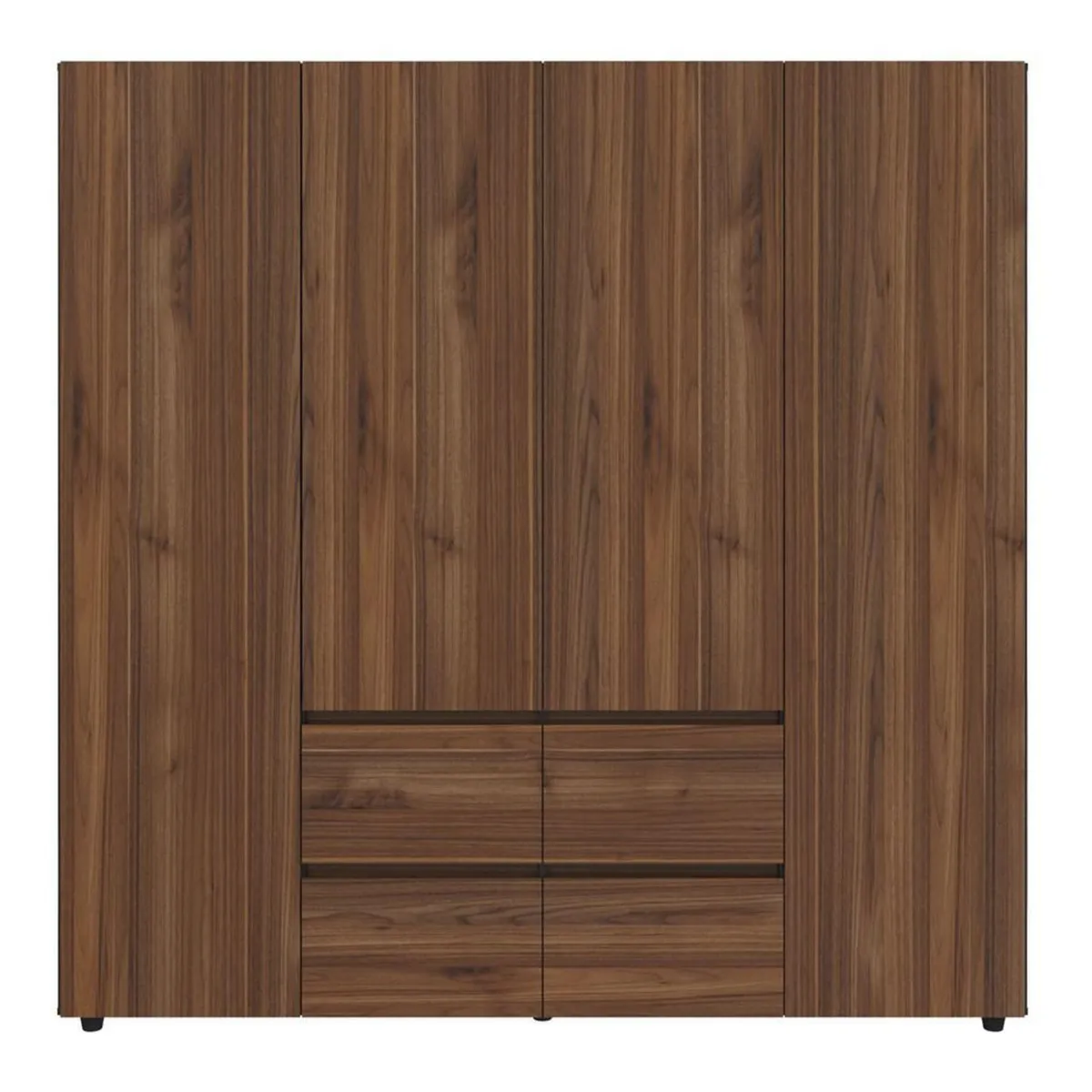 Just Home Collection - Clóset 4 puertas 4 cajones gales