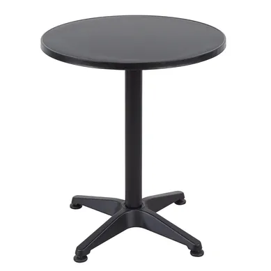 Mesa Redonda Aluminio Black 60 cm
