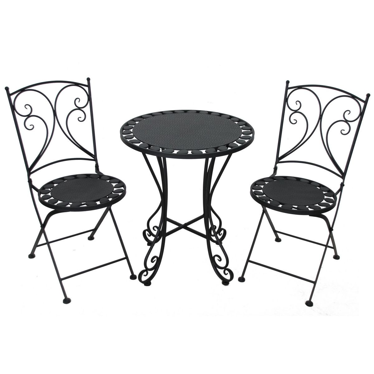 Just Home Collection - Juego de Balcón Roma 2 Personas