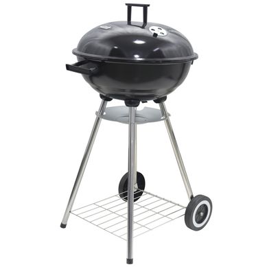 Asador de Carb�n Mr. Beef con Tapa Redondo 44 x 87 cm