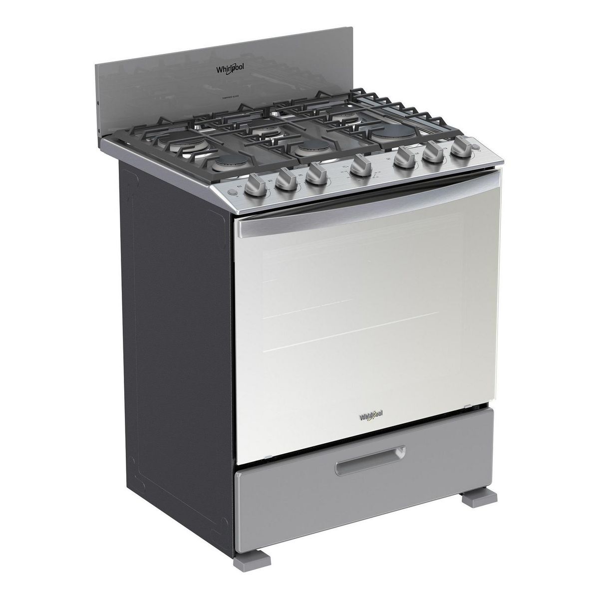 Estufa de Piso 30" Gris Whirl WFR3400D, marca Whirlpool - Foto Principal