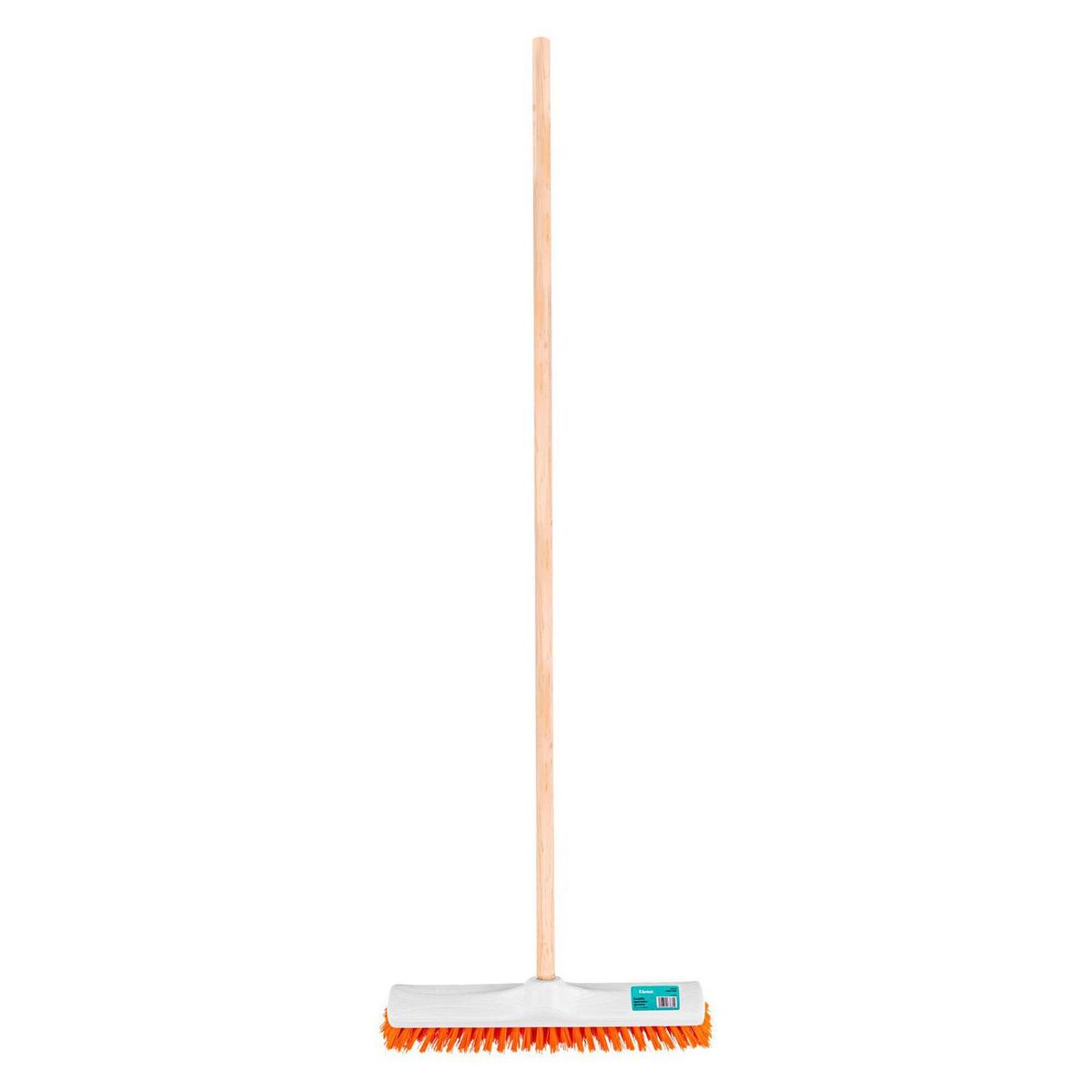 Cepillo Industrial Cerda Rígida de 40 cm, Bastón de Madera, marca Klintek - Foto Principal