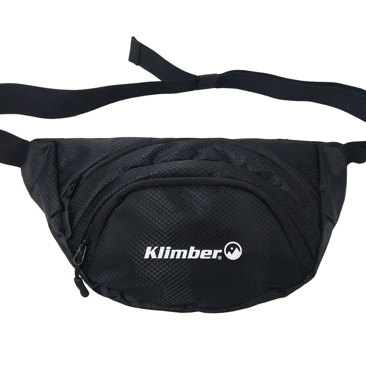 Mochila Cangurera Negra, marca Klimber - Foto Principal