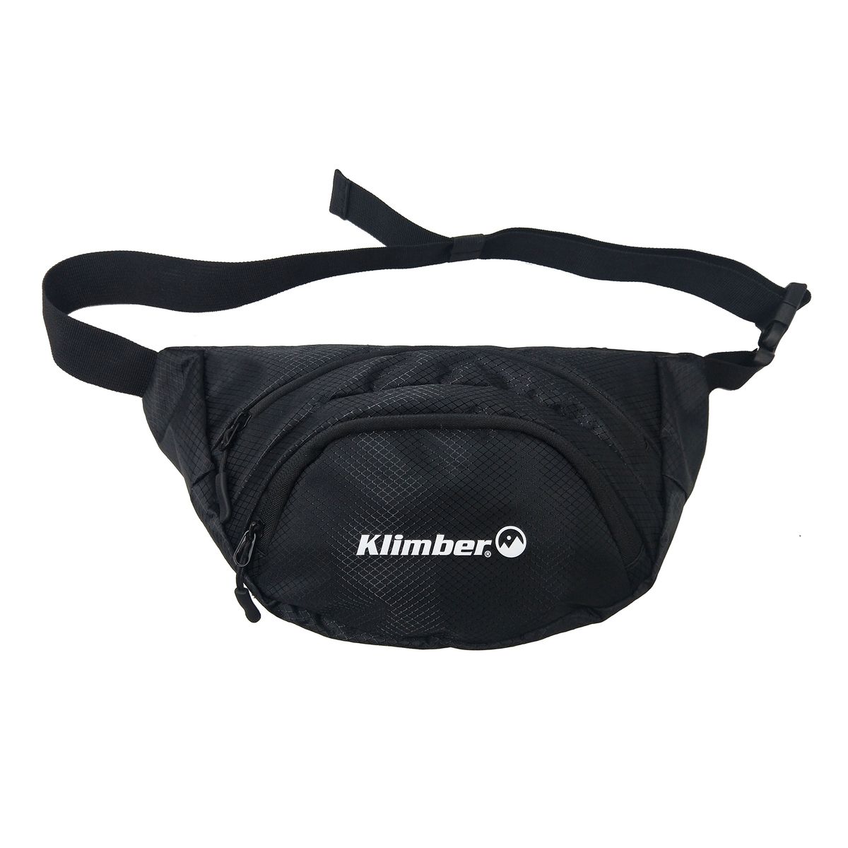 Mochila Cangurera Negra, marca Klimber - Foto Principal