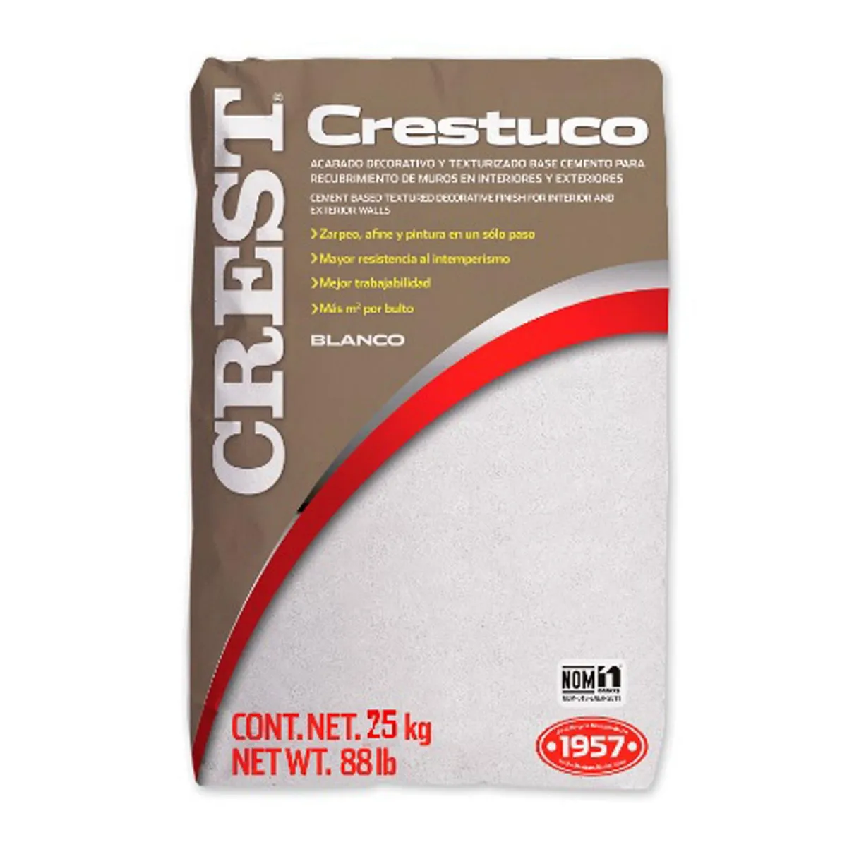 Crest - Crestuco de 25 kg Blanco