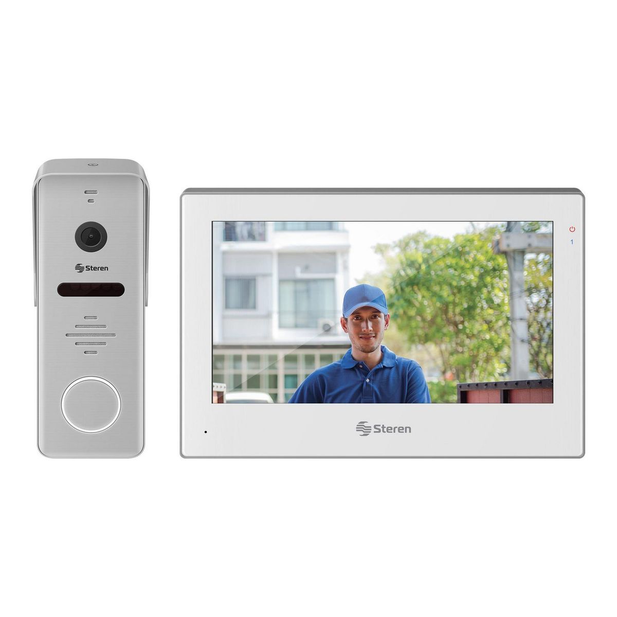 Steren - Video Timbre Wifi con Pantalla Touch a Color de 7"