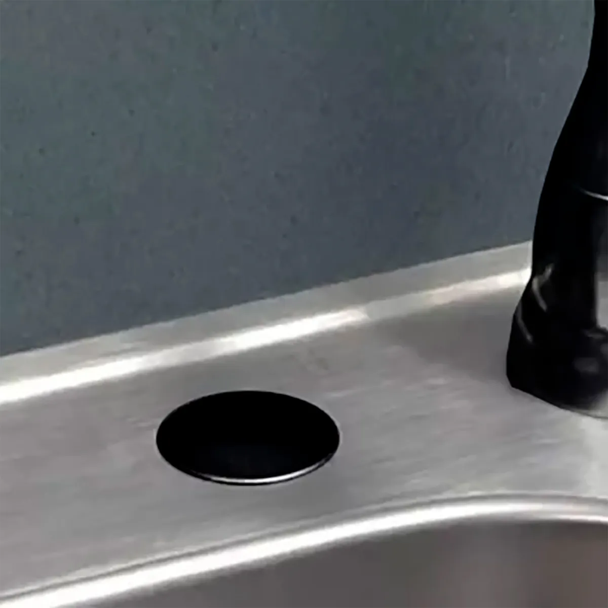 Pidsa - Tapón Cubre Taladro, Negro Mate